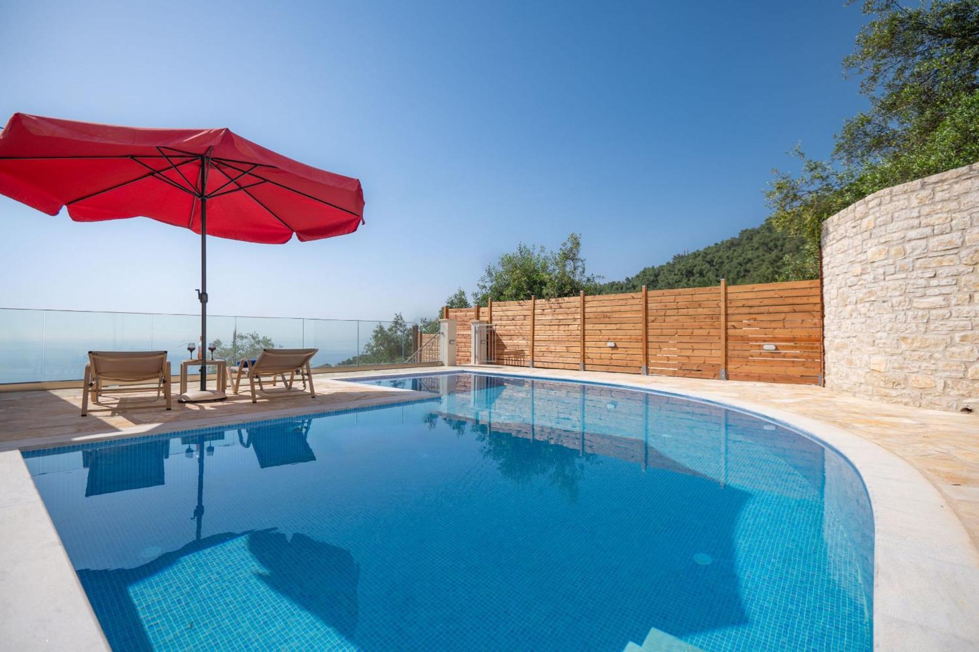 Villa Theview Katávolos Exterior foto